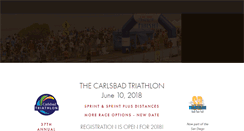 Desktop Screenshot of carlsbadtriathlon.com